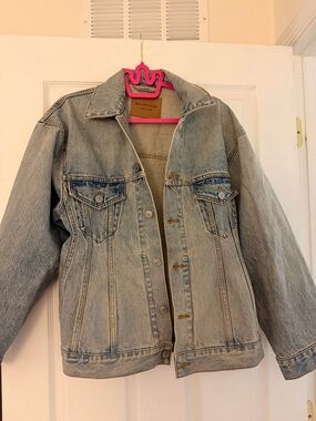 Balenciaga Light Wash Denim Jacket
